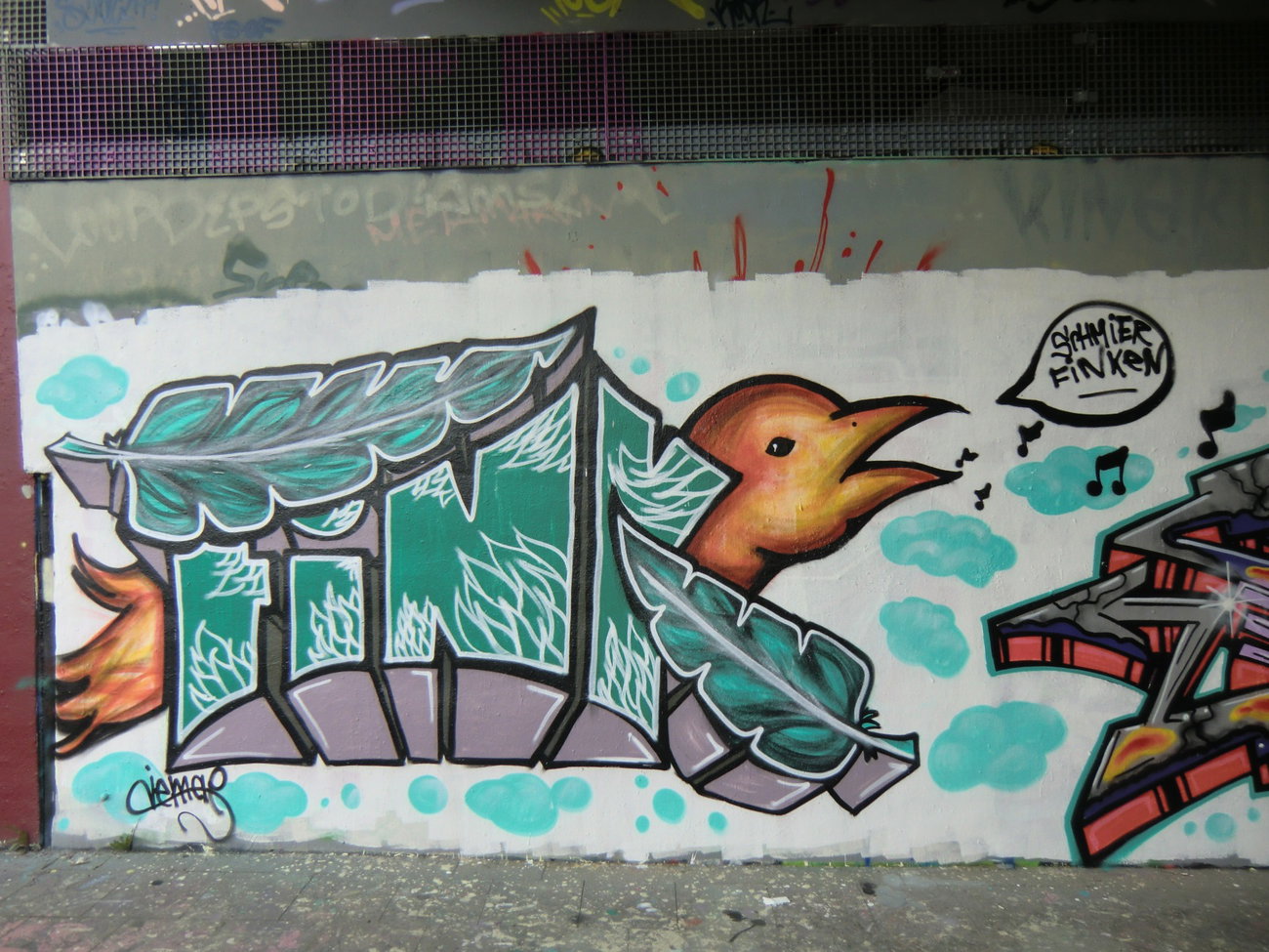 Graffiti Wall in Essen - Photo by Kico_one - Essen, NRW, Ruhrpott (2017)