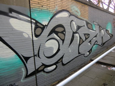 Graffiti Wall in Essen - Photo by Kico_one - Hafendampf, Essen (2014)