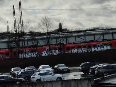 Graffiti Train in Essen - Photo by Kico_one - Essen (2024)