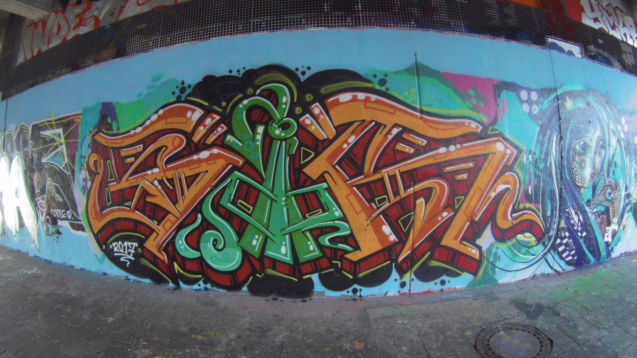 Graffiti Wall in Essen - Photo by Kico_one - Essen, NRW, Ruhrpott (2017)