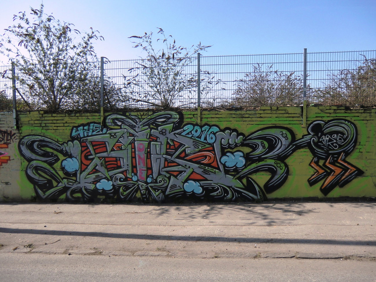Graffiti Wall in Essen - Photo by Kico_one - Essen, NRW, Ruhrpott (2016)