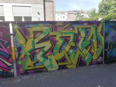 Graffiti Wall in Essen - Photo by Kico_one - Essen, NRW;Ruhrpott, Row (2020)