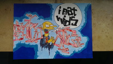 Graffiti Sketch in Essen - Photo by Kico_one - Essen, NRW, Ruhrpott (2006)