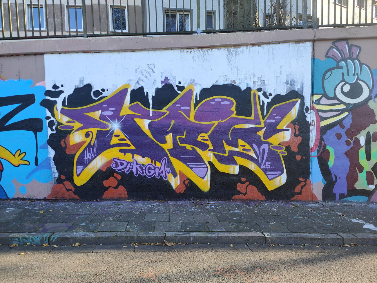 Graffiti Wall in Essen - Photo by Kico_one - Essen, KAim (2025)