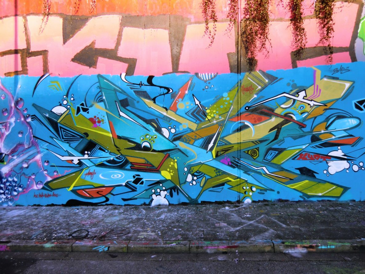 Graffiti Wall in Essen - Photo by Kico_one - Essen (2015)