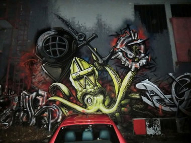 Graffiti Wall - Photo by Kico_one - Dachau, Germany