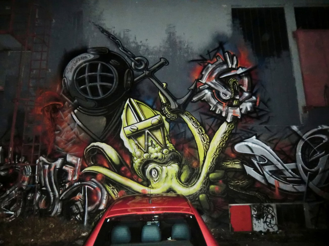 Graffiti Wall - Photo by Kico_one - Dachau, Germany