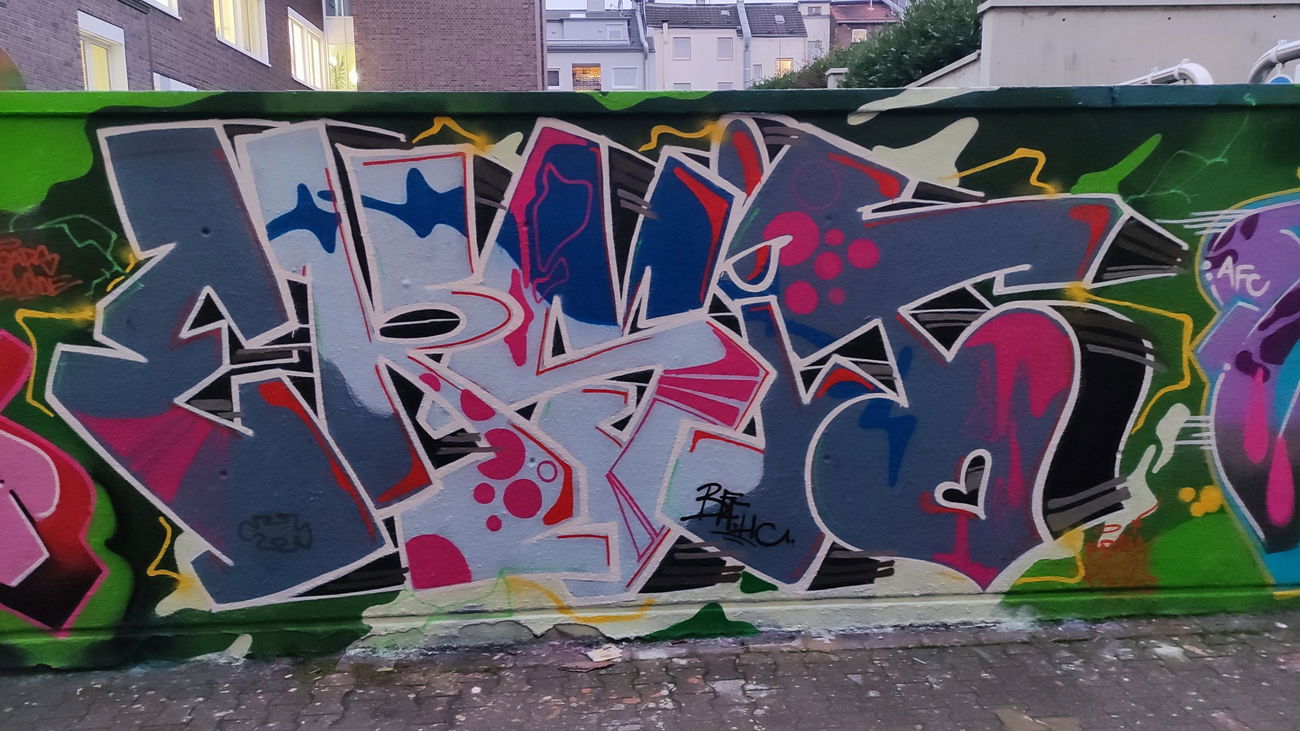Graffiti Wall in Essen - Photo by Kico_one - Essen, NRW, Ruhrpott (2020)