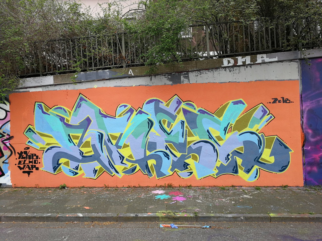 Graffiti Wall in Essen - Photo by Kico_one - Essen, Nrw, Ruhrpott (2018)