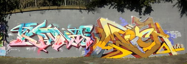 Graffiti Wall in Germany - Photo by Kico_one - Essen, AufderDonau, Ruhrpott (2015)