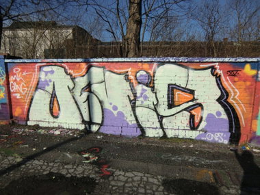 Graffiti Wall in Essen - Photo by Kico_one - Onis, Essen (2051)