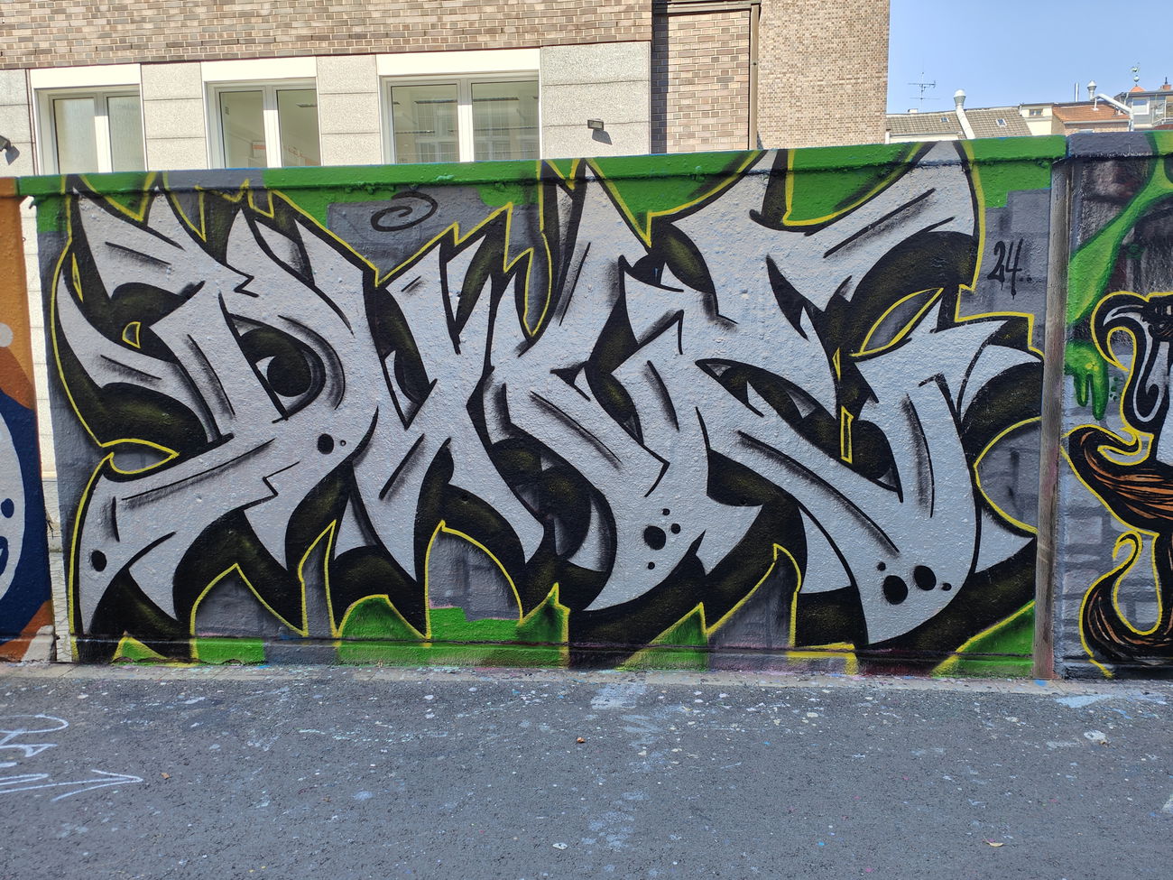 Graffiti Wall in Essen - Photo by Kico_one - Essen, Dule (2024)