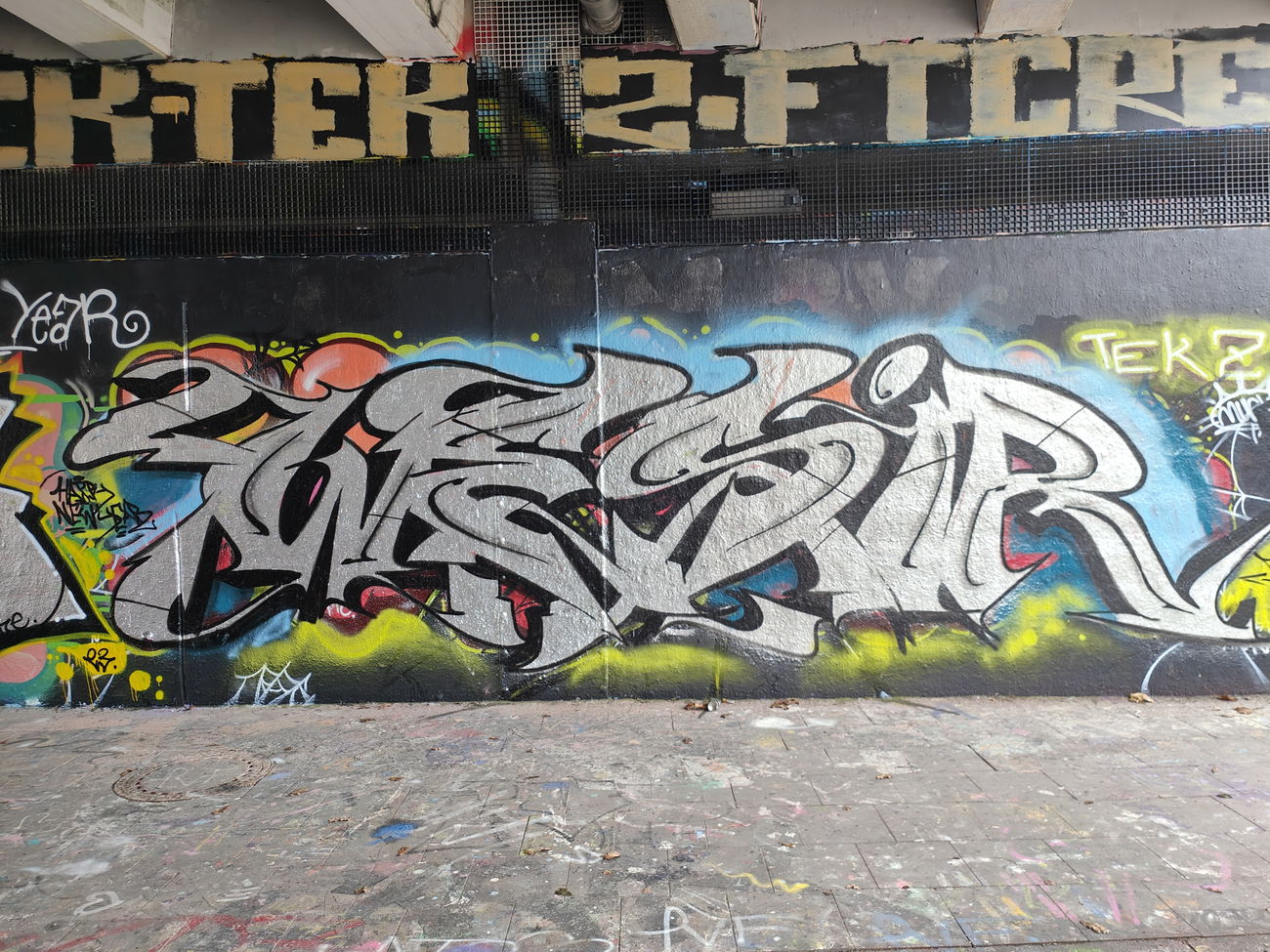 Graffiti Wall in Essen - Photo by Kico_one - Essen, Wesir (2023)