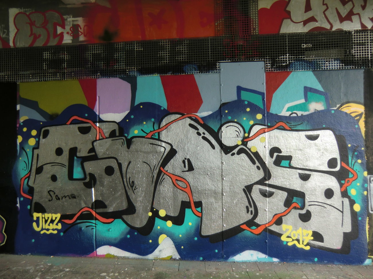 Graffiti Wall in Essen - Photo by Kico_one - Essen, NRW, Ruhrpott (2017)