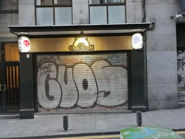 Graffiti Bombing in Madrid - Photo by Kico_one - Madrid, Espana