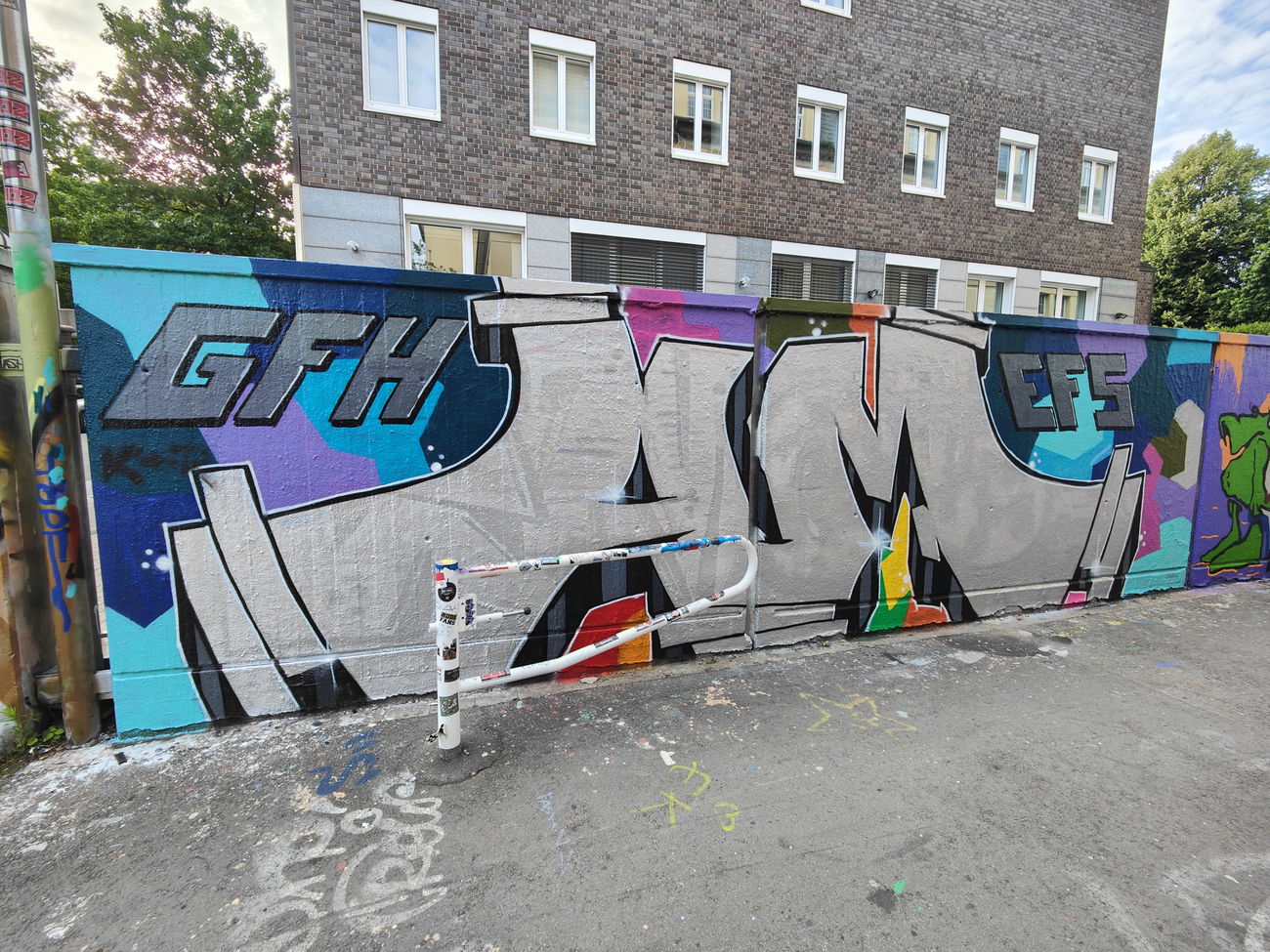 Graffiti Wall in Essen - Photo by Kico_one (2025)