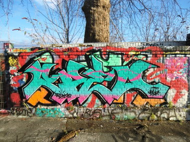 Graffiti Wall in Essen - Photo by Kico_one - Essen, NRW, Ruhrpott (2015)
