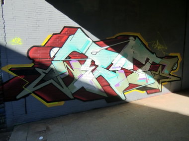 Graffiti Wall in Essen - Photo by Kico_one - Hafendampf, Essen, Wert (2014)