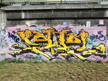 Graffiti Wall in Wien - Photo by Kico_one - Wien, Vienna, Austria