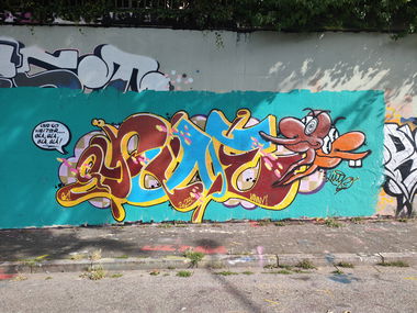 Graffiti Wall in Essen - Photo by Kico_one - Essen, Ruhrgebiet, Fume (2023)
