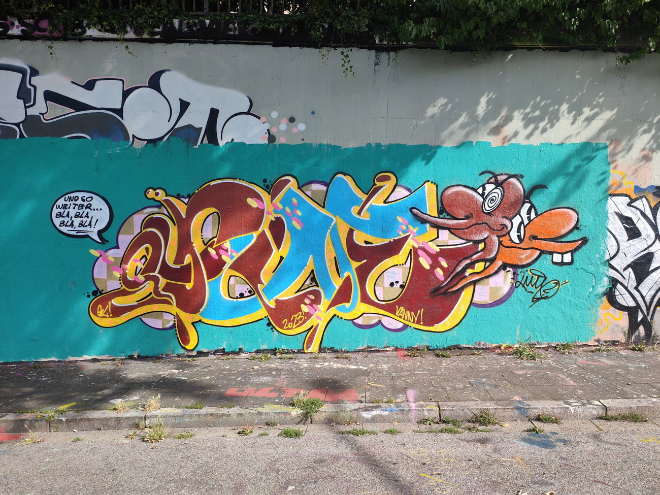 Graffiti Wall in Essen - Photo by Kico_one - Essen, Ruhrgebiet, Fume (2023)