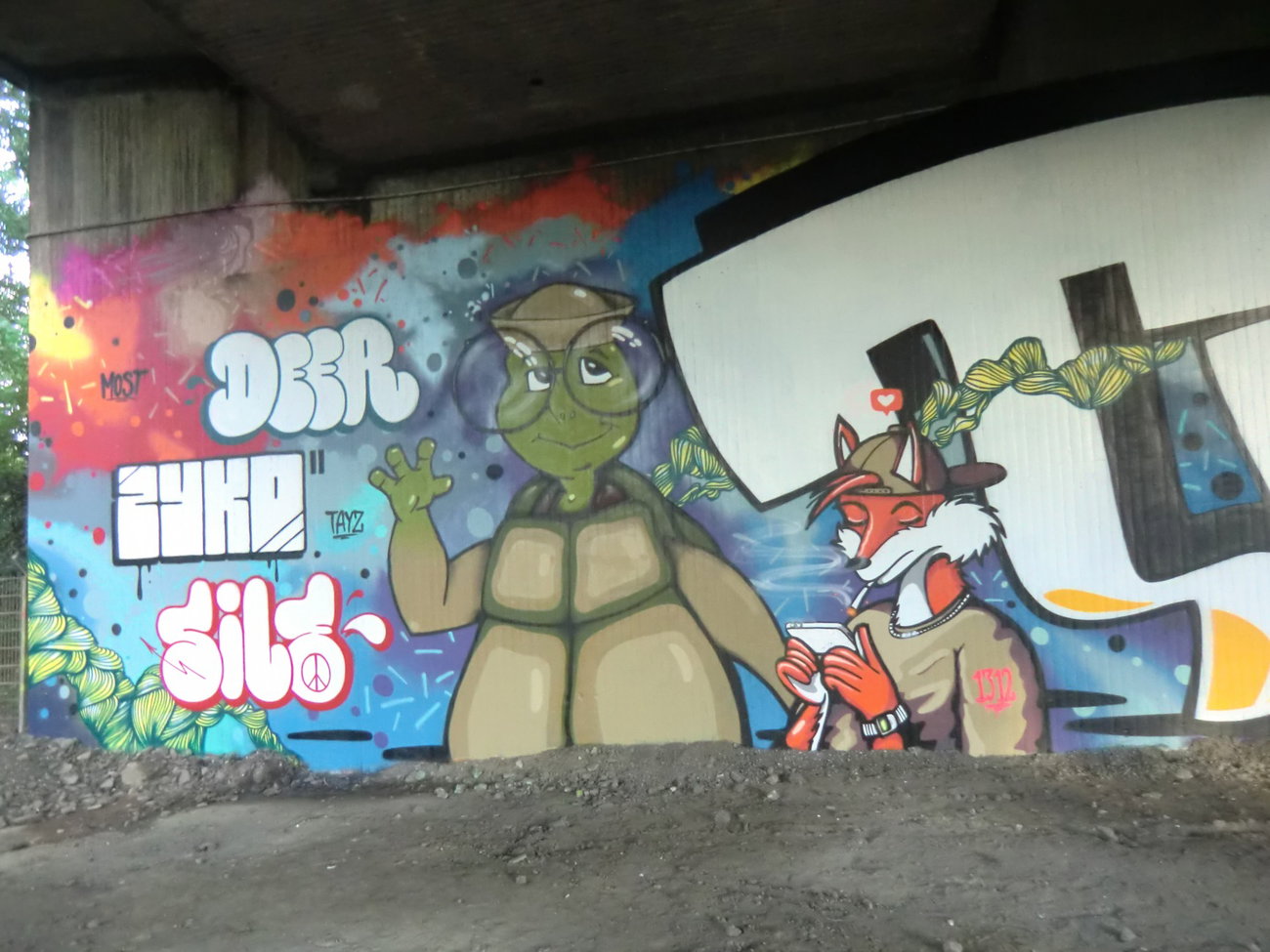 Graffiti Wall in Essen - Photo by Kico_one - Essen, NRW, Ruhrpott (2017)