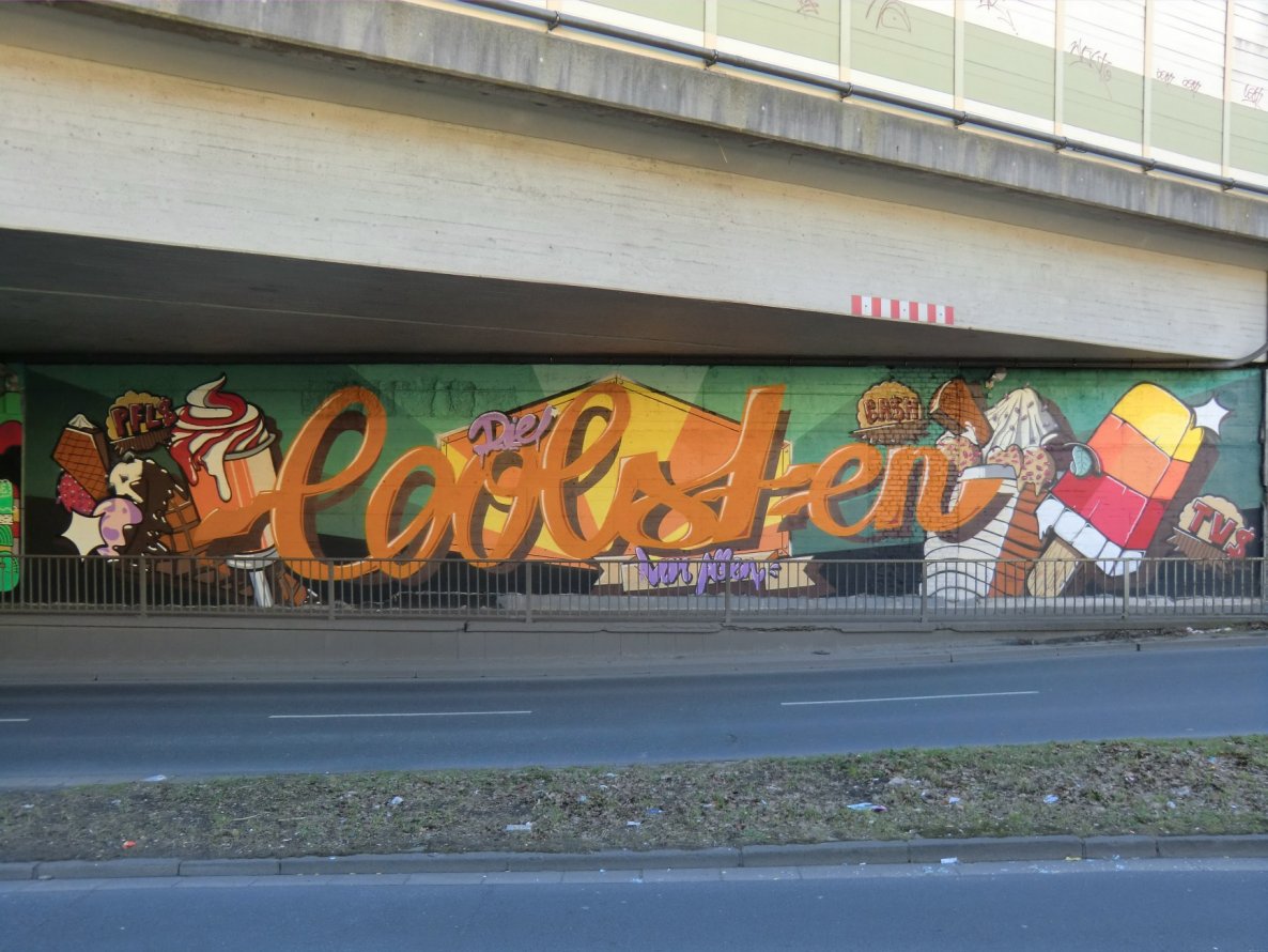 Graffiti Wall in Essen - Photo by Kico_one - Hafendampf, Essen, Tv (2014)