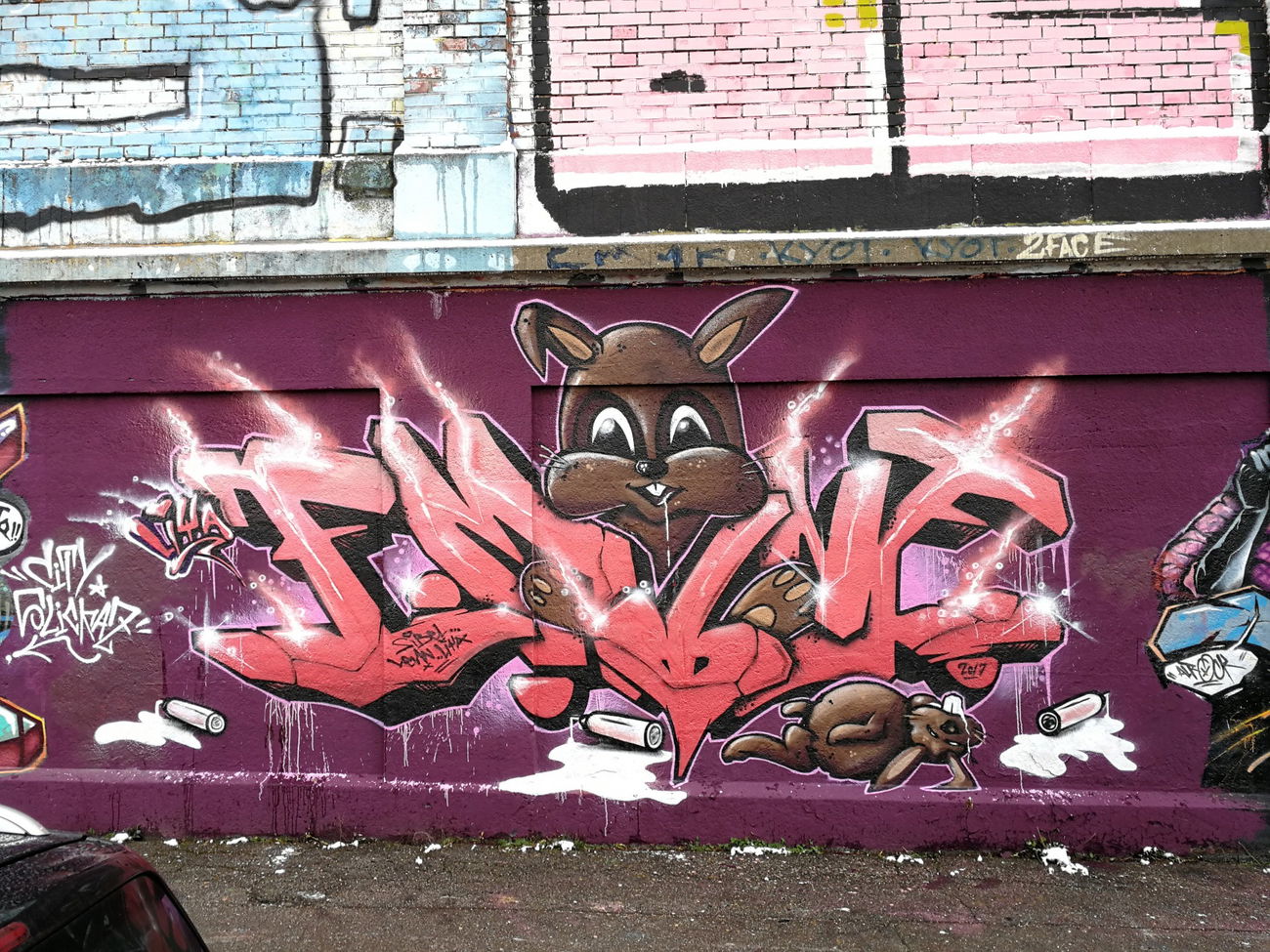 Graffiti Wall in München - Photo by Kico_one - München