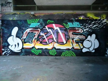 Graffiti Wall in Wien - Photo by Kico_one - Wien, Vienna, Austria