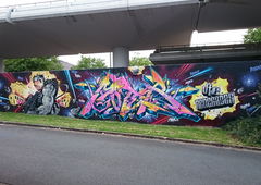 Graffiti Wall in Bochum - Photo by Kico_one - Bochum, Ruhruni, Ruhrpott (2015)