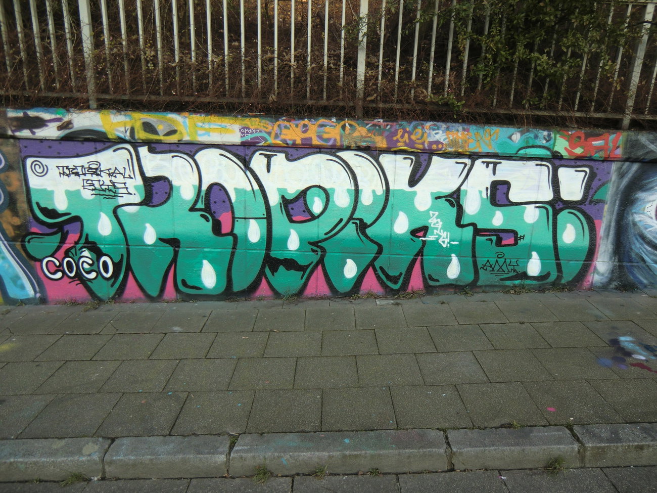 Graffiti Wall in Germany - Photo by Kico_one - Essen, Nrw, Ruhrpott (2016)