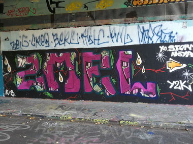 Graffiti Wall in Essen - Photo by Kico_one - Essen, NRW, Ruhrpott (2019)