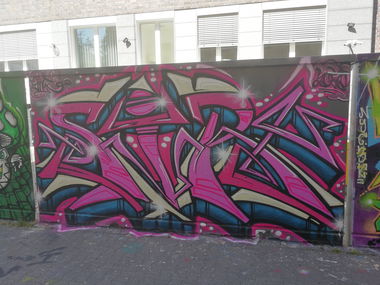 Graffiti Wall in Essen - Photo by Kico_one - Essen, NRW;Ruhrpott, Sir (2020)