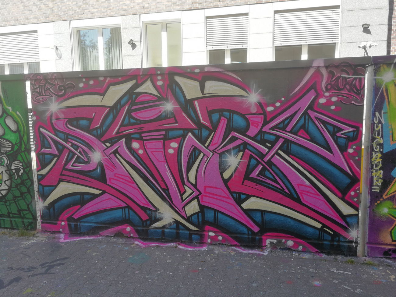 Graffiti Wall in Essen - Photo by Kico_one - Essen, NRW;Ruhrpott, Sir (2020)