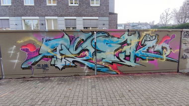 Graffiti Wall in Essen - Photo by Kico_one (2021)