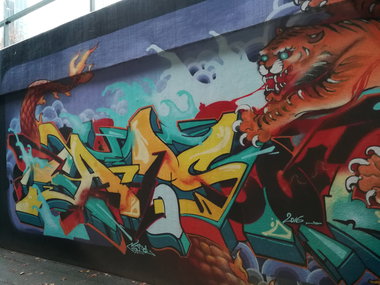 Graffiti Wall in München - Photo by Kico_one - München