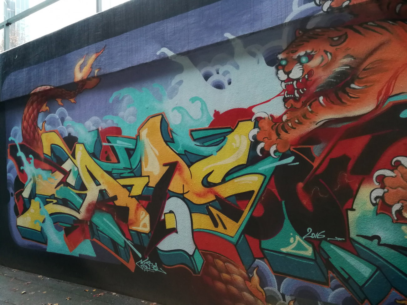 Graffiti Wall in München - Photo by Kico_one - München