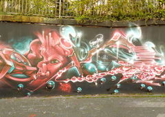 Graffiti Wall in Essen - Photo by Kico_one - Essen, Nrw, Ruhrpott (2016)