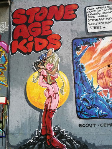 Graffiti Wall in Dachau - Photo by Kico_one - Dachau, Freisingerstrasse (2017)