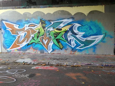 Graffiti Wall in Essen - Photo by Kico_one (2025)
