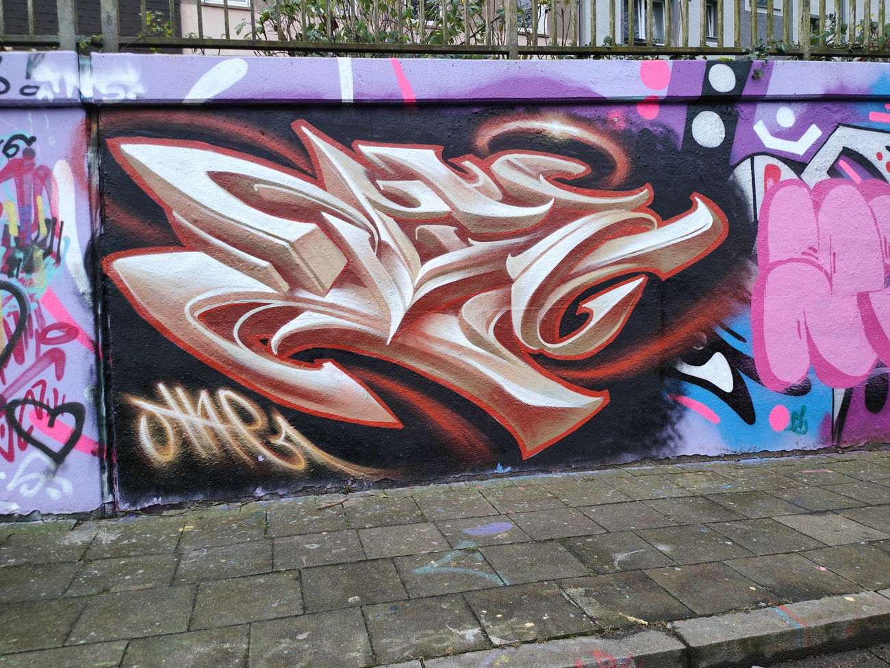 Graffiti Wall in Essen - Photo by Kico_one - Essen (2024)