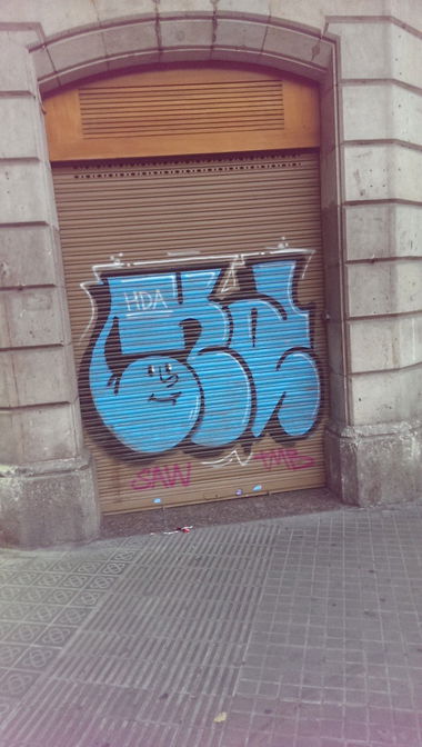 Graffiti Wall in Barcelona - Photo by Kico_one - Barcelona, Spain, Catalonia