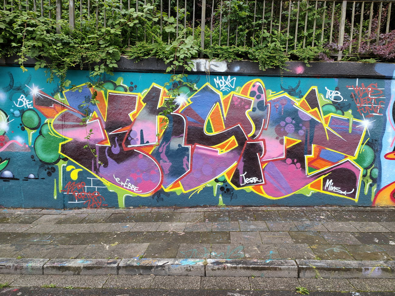 Graffiti Wall in Essen - Photo by Kico_one - Essen, Eksit (2024)