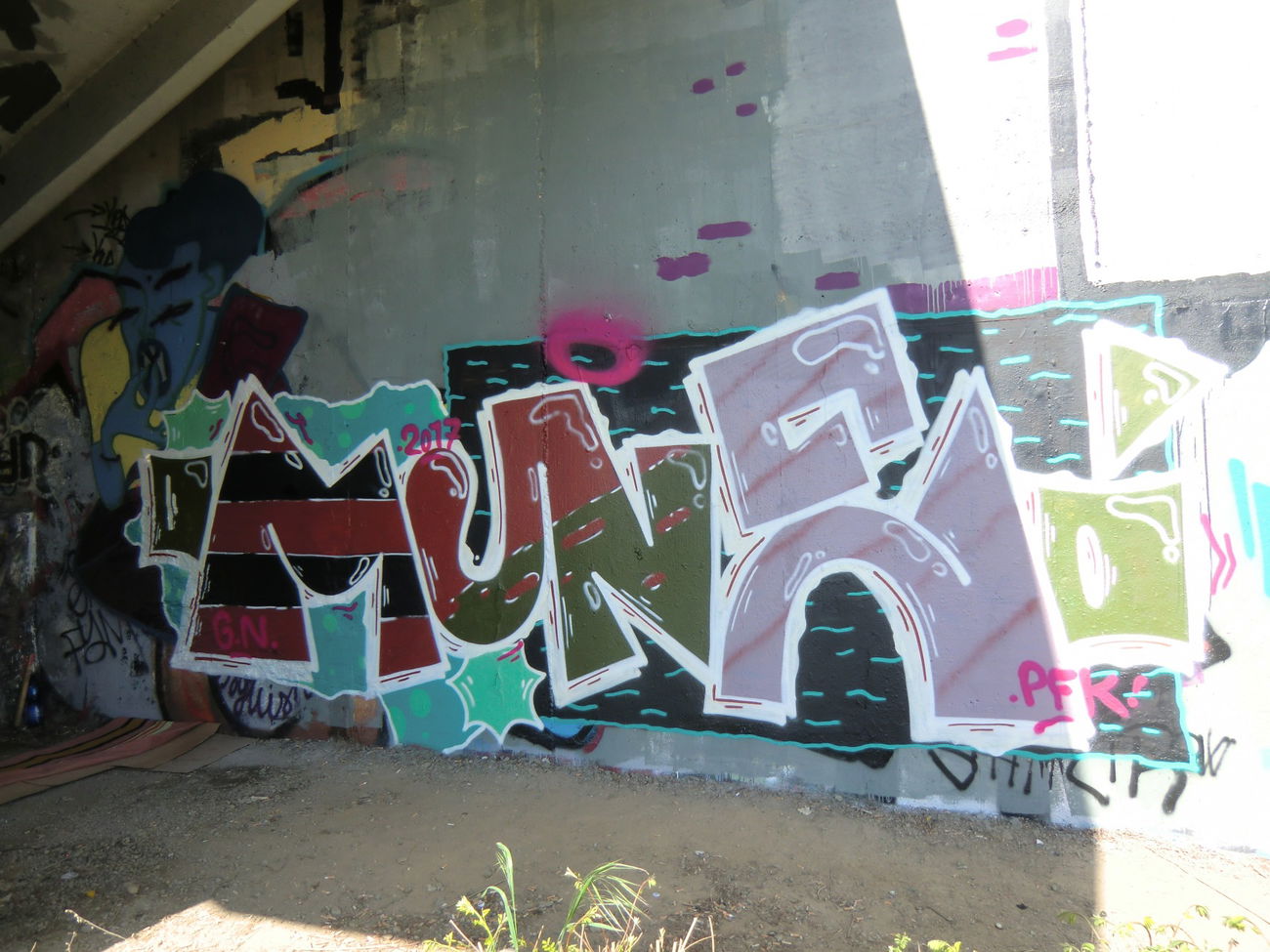 Graffiti Wall in Prague - Photo by Kico_one - Prague, Praha