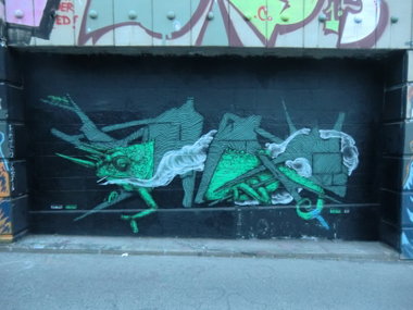 Graffiti Wall in Wien - Photo by Kico_one - Wien, Vienna, Austria