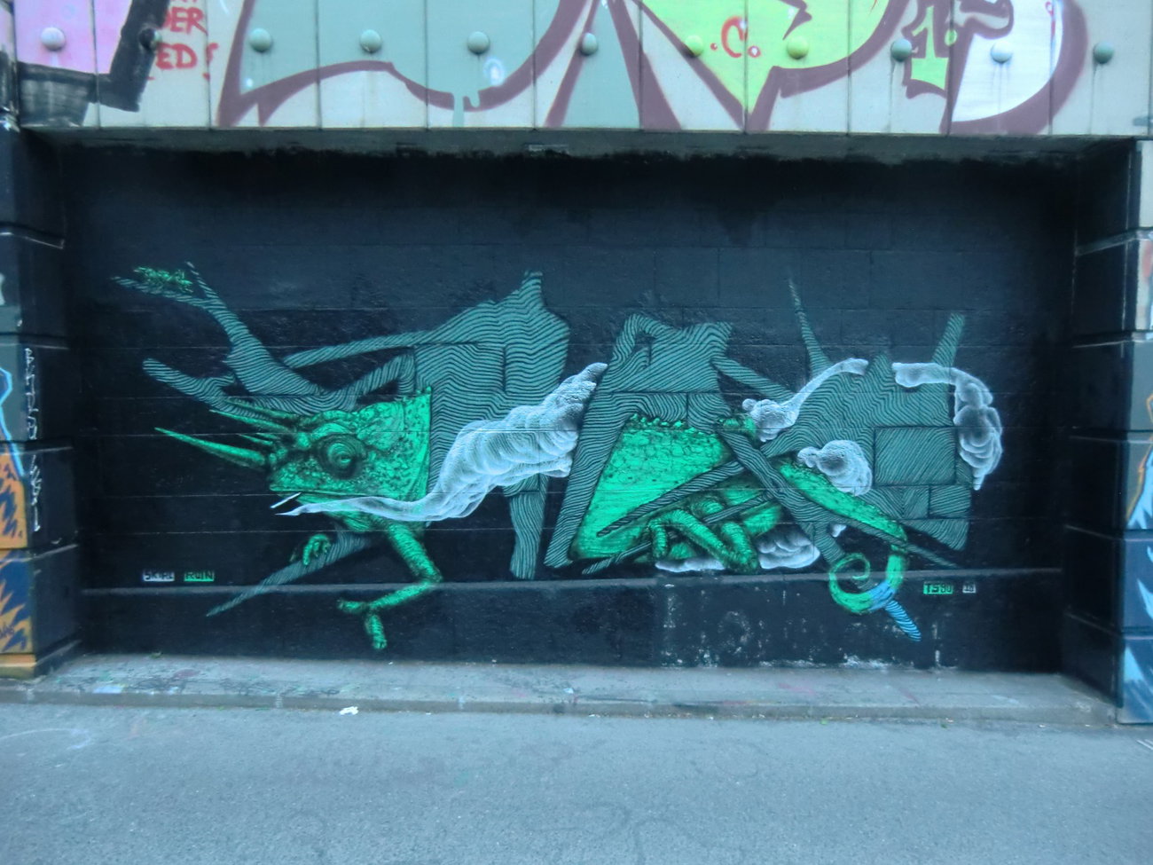 Graffiti Wall in Wien - Photo by Kico_one - Wien, Vienna, Austria