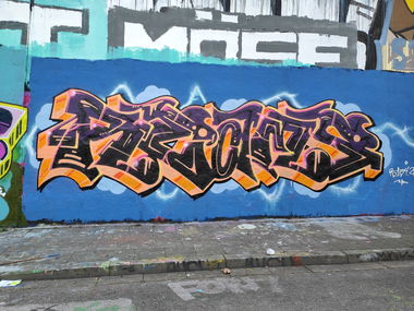 Graffiti Wall in Essen - Photo by Kico_one (2025)
