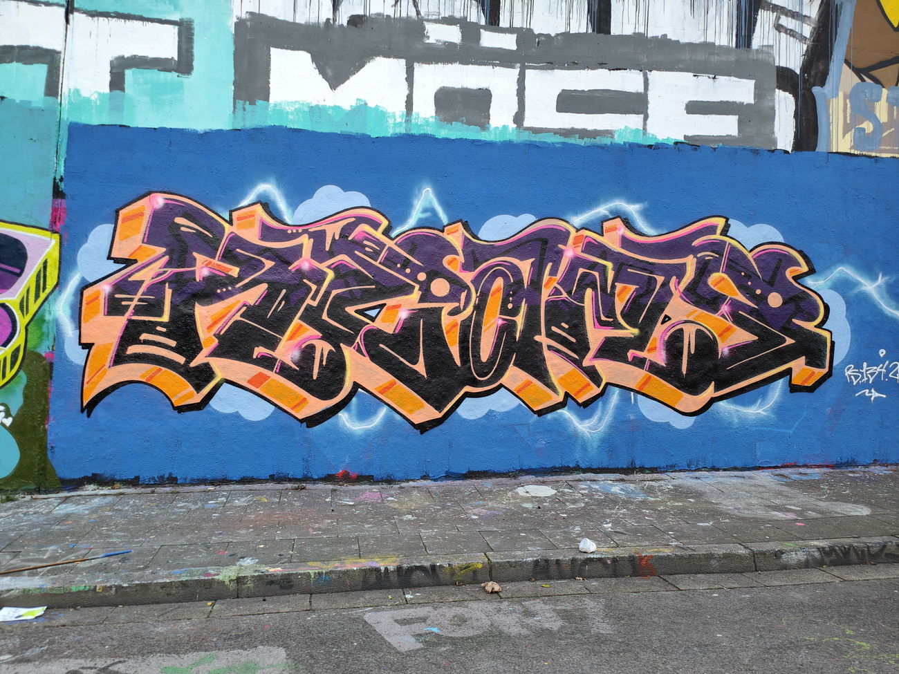 Graffiti Wall in Essen - Photo by Kico_one (2025)