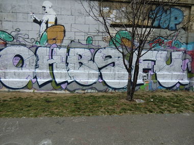 Graffiti Bombing in Wien - Photo by Kico_one - Wien, Österreich, Vienna (2016)