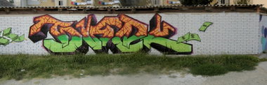 Graffiti Wall in Donji Miholjac - Photo by Kico_one - BackyardFestival, Croatia, DonjiMiholjac (2015)